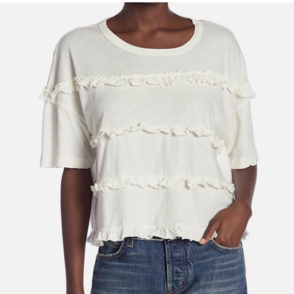 Current Elliot Ruffle Top